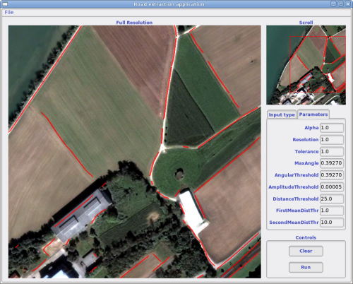 Road Extraction Application